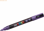 Uni-Ball Fasermaler Uni Posca PC-3M 0,9-1,3mm Glitter violett