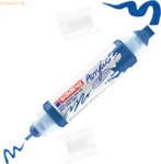 5 x Edding Acrylmarker Double Liner edding 5400 3D enzianblau