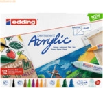 Edding Acryl-Kreativset basic VE=12 Stifte