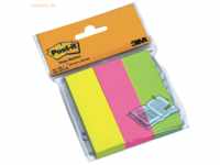 Post-it Notes Markers Haftnotizen Page Markers sortiert 25x76mm 3x100