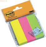 Post-it Notes Markers Haftnotizen Page Markers sortiert 25x76mm 3x100