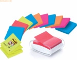Post-it Z-Notes Haftnotizen Super Sticky Z-Notes 76x76mm 12x90 Blatt +