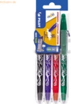 Pilot Tintenroller FriXion Ball Set 2 Go 2260SG4E sortiert 4 St&uuml;ck