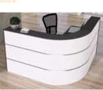 Kerkmann Theke Cento 2A BxT 180x180cm wei&szlig;/anthrazit