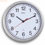 Maul Wanduhr MAULrun funkgesteuert 25cm silber