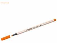 10 x Stabilo Premium-Filzstift Pinselspitze Pen 68 brush gelbrot