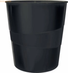 Leitz Papierkorb Recycle 15l PP schwarz