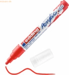 10 x Edding Acrylmarker edding 5100 medium verkehrsrot