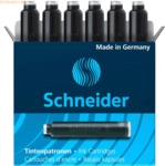 10 x Schneider Tintenpatrone VE=6 St&uuml;ck schwarz