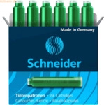 5 x Schneider Tintenpatrone VE=6 St&uuml;ck gr&uuml;n