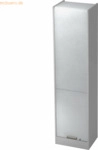 mcbuero.de Rollladenschrank Solid 5OH BxTxH 50x40x200,4cm Griff SG Gra