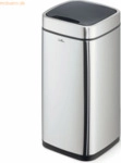 Durable Abfalleimer No Touch 21 L Edelstahl rechteckig 270x570x270mm