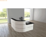 Kerkmann Theke Cento 4 BxT 180x195cm wei&szlig;/anthrazit