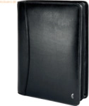 Chronoplan Kalender-Ringbuch A5 Compact Standard Leder schwarz
