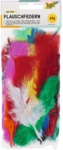 Folia Flauschfedern - 10 g farbig sortiert.