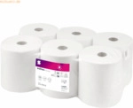 Satino Handtuchrolle 317820 150m 2-lagig hochwei&szlig; 6 Rollen