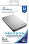 MediaRange externes USB 3.0 Festplattenlaufwerk HDD - 2 TB silber.