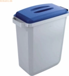 Durable Abfalleimer DURABIN VEH2012027 60l grau +Deckel