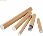 Dinkhauser Kartonagen Versandrohr TB0750.080.20 DIN A1 8x75cm Karton