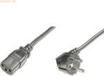 Assmann DIGITUS Netzanschlusskabel CEE 7/7 (Typ-F) - C13 St/Bu, 0,75m