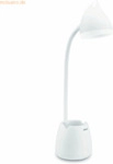 Signify Philips Hat Tischleuchte wei&szlig; 80lm