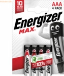 Energizer Batterie Max Alkaline E303325600 AAA LR03 4 St&uuml;ck