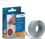10 x HERMA Doppelklebeband 12mm x 12m fest haftend