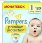 Pampers Windel Premium Protection 40705513 Gr.1 Newborn 180 St&uuml;ck