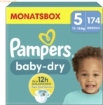 Pampers Windel Baby Dry 40785089 Gr. 5 Junior 174 St&uuml;ck
