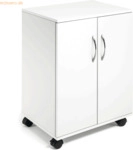 Durable Multifunktionswagen 3 F&auml;chern, 2 T&uuml;ren 528x737x400mm wei&szlig;