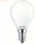 Signify Philips LED classic Lampe 60W E14 Tropfen Warmw 806lm matt 1er