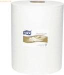 Tork Reinigungst&uuml;cher Premium 570 1-lagig 32x38cm wei&szlig; 1 Rolle mit 160