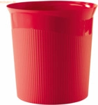 Han Papierkorb Re-Loop 13 Liter 100% Recyclingmaterial rund rot