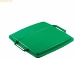 Durable Abfalleimer DURABIN FLIP VEH2012032 52x61x49cm grau/gr&uuml;n