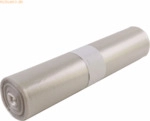 6 x Hygostar LDPE-Abfallsack 120l 45my Rolle VE=25 St&uuml;ck transparent