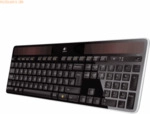 Logitech Tastatur Wireless Solar Keyboard K750 schwarz