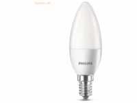 Signify Philips LED classic Lampe 40W E14 Kerze 470lm matt 4er P
