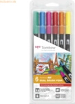 Tombow Dual-Fasermaler ABT mit Rundspitze/Pinselspitze Wasserbasis der