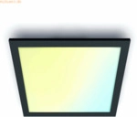 Signify WiZ Panel Deckenleuchte Quadratisch Tunable White 3400lm Schw
