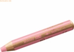 5 x Stabilo Holzfarbstift woody 3 in 1 10mm pastellpink