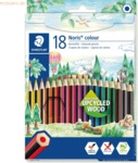 5 x Staedtler Farbstift Noris colour Kartonfaltschachtel mit 18 Farben