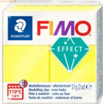 Staedtler Modelliermasse Fimo Kunststoff 57g effect neon gelb