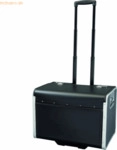 Alassio Aktenkoffer Parma 43x54x39cm Kunstleder schwarz