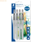 12 x Staedtler Aquarellpinsel S/M/L/BK VE=4 St&uuml;ck