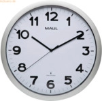 Maul Wanduhr Maulstep 40cm Funkuhr silber