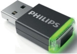 Philips Adapter AirBridge Wireless-Adapter schwarz.