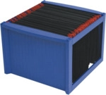 Helit H&auml;ngemappenbox 36x38x27,2cm blau/blau