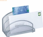 Wedo Briefst&auml;nder Office 3 F&auml;cher silber