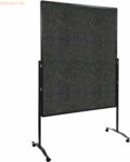 Legamaster Moderationswand Premium Plus 120x150cm Filz anthrazit