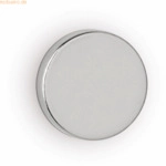 Maul Neodym-Scheibenmagnet 3x15mm 3200g hellsilber VE=10 St&uuml;ck